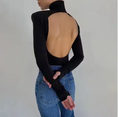 High Neck Bodycon Clothes 4 High Neck Bodycon Clothes - Image 4