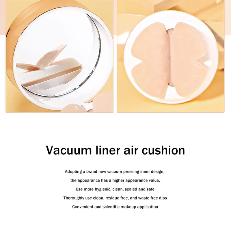 Air Cushion BB Cream Butterfly Powder Puff Moisturizing Foundation Concealer Whitening Oil-control Waterproof Makeup Cosmetics 3 Air Cushion BB Cream Butterfly Powder Puff Moisturizing Foundation Concealer Whitening Oil-control Waterproof Makeup Cosmetics - Image 3
