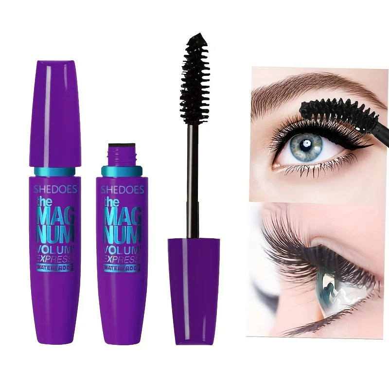 4D Black Mascara Thickening, Lengthening, Curling, Waterproof Liquid Fiber Mascara 4 4D Black Mascara Thickening, Lengthening, Curling, Waterproof Liquid Fiber Mascara - Image 4