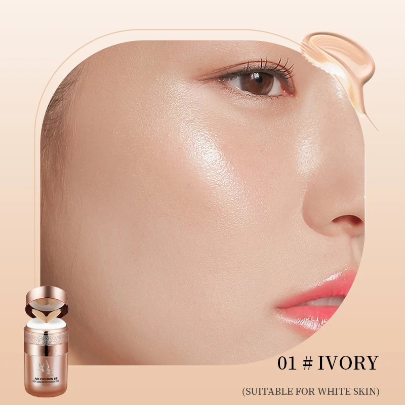 Air Cushion BB Cream Butterfly Powder Puff Moisturizing Foundation Concealer Whitening Oil-control Waterproof Makeup Cosmetics 7 Air Cushion BB Cream Butterfly Powder Puff Moisturizing Foundation Concealer Whitening Oil-control Waterproof Makeup Cosmetics - Image 7