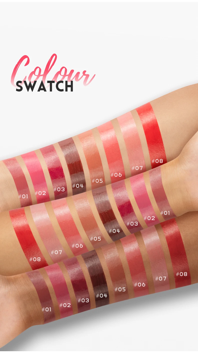 Watery mirror lipstick white not easy to stain the cup water light moisturizing lip glaze lip gloss 19 Watery mirror lipstick white not easy to stain the cup water light moisturizing lip glaze lip gloss - Image 19