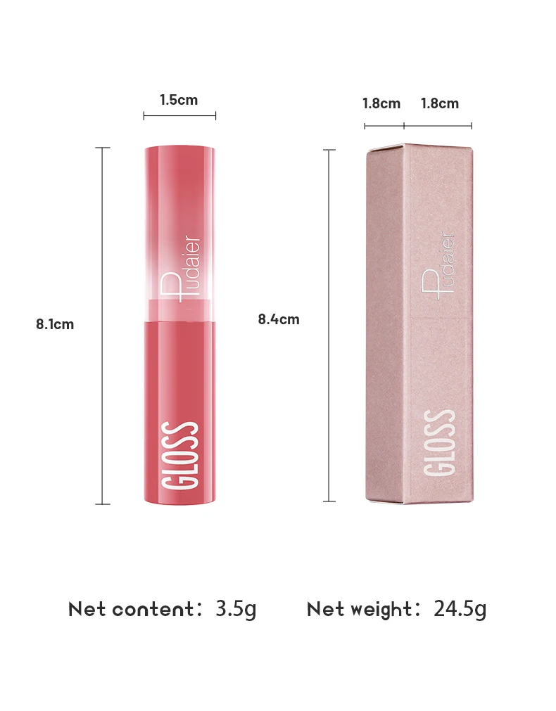 Watery mirror lipstick white not easy to stain the cup water light moisturizing lip glaze lip gloss 16 Watery mirror lipstick white not easy to stain the cup water light moisturizing lip glaze lip gloss - Image 16