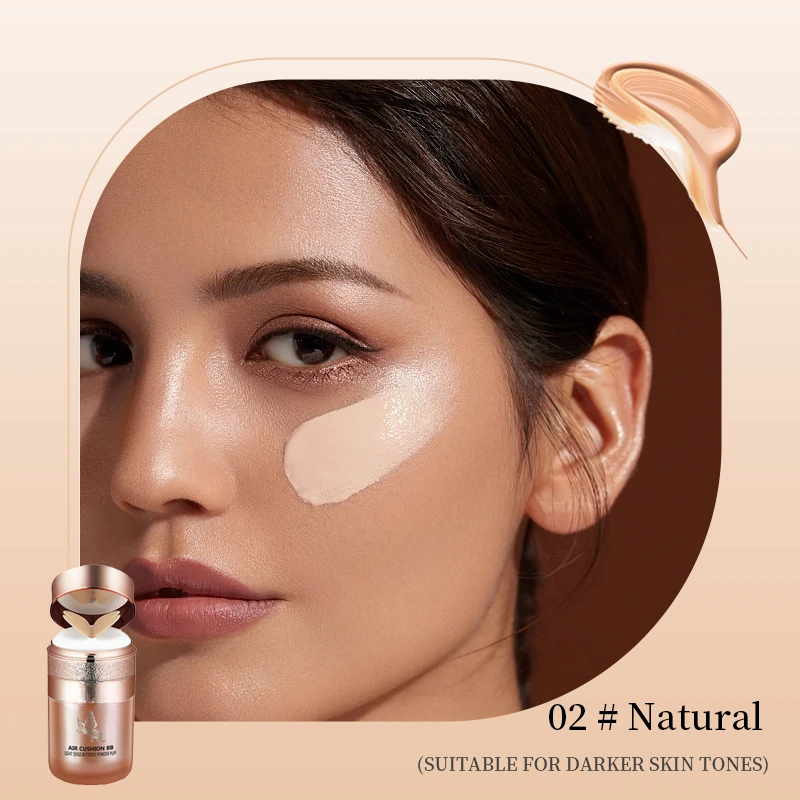 Air Cushion BB Cream Butterfly Powder Puff Moisturizing Foundation Concealer Whitening Oil-control Waterproof Makeup Cosmetics 8 Air Cushion BB Cream Butterfly Powder Puff Moisturizing Foundation Concealer Whitening Oil-control Waterproof Makeup Cosmetics - Image 8